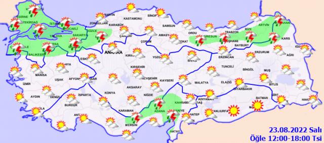 İstanbul dikkat! Şemsiyesiz çıkmayın