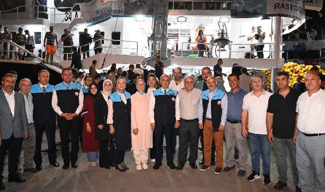 Balık av sezonu açılışı dualar ve tören eşliğinde İstanbul Sarıyer'le yapıldı
