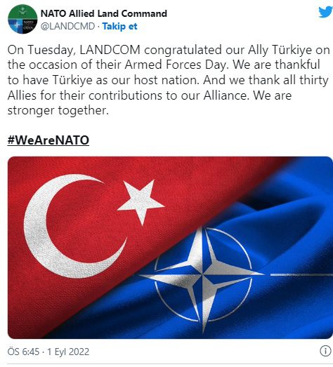 Türkiye'nin tepkisi meyvesini verdi, NATO paylaşımını yaptı!