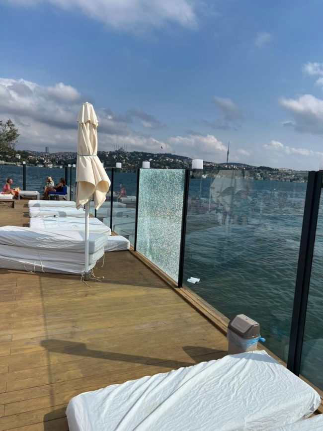 Riva'dan sonra Galatasaray Adası'na kurşun yağdı!