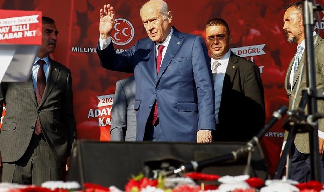Devlet Bahçeli: Hedef tekrar Erdoğan'ın seçilmesi