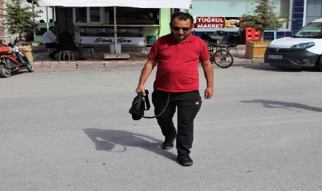 Kalbini çantada taşıyor! Hayatı buna bağlı