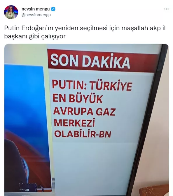 Nevşin'i rahatsız eden Putin için "AKP il başkanı gibi" yorumu