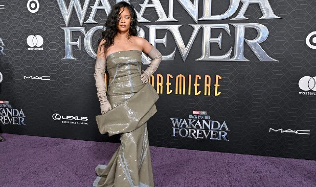 Rihanna doğum sonrası ilk kez kırmızı halıda!
