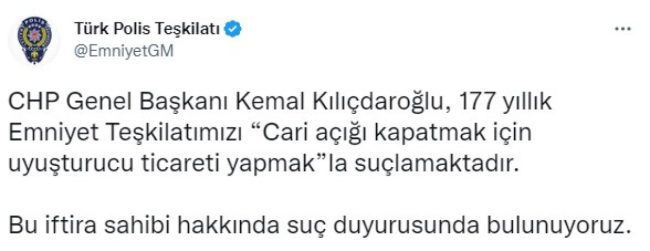 Kemal Kılıçdaroğlu'nun Sözleri Sonrasında Hakkında Suç Duyurusunda Bulunuldu