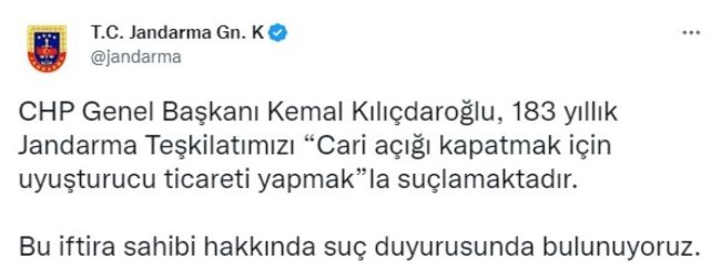 Kemal Kılıçdaroğlu'nun Sözleri Sonrasında Hakkında Suç Duyurusunda Bulunuldu
