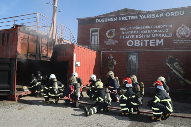 OBİTEM itfaiye teşkilatına güç katıyor
