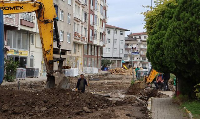 Ordu Büyükşehir Belediyesi altyapı çalışmalarını tüm hızıyla sürdürüyor