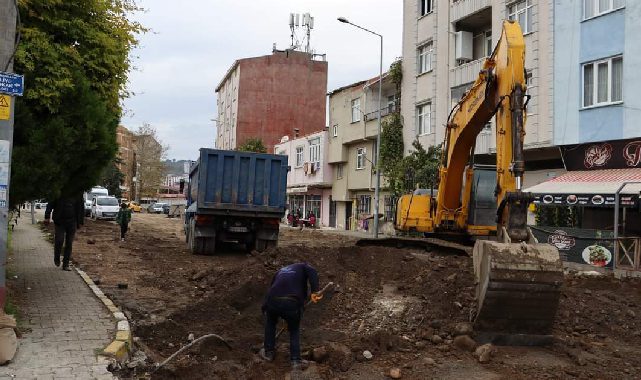 Ordu Büyükşehir Belediyesi altyapı çalışmalarını tüm hızıyla sürdürüyor