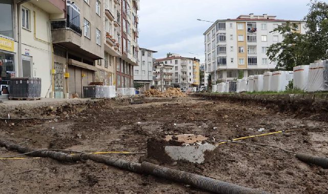 Ordu Büyükşehir Belediyesi altyapı çalışmalarını tüm hızıyla sürdürüyor