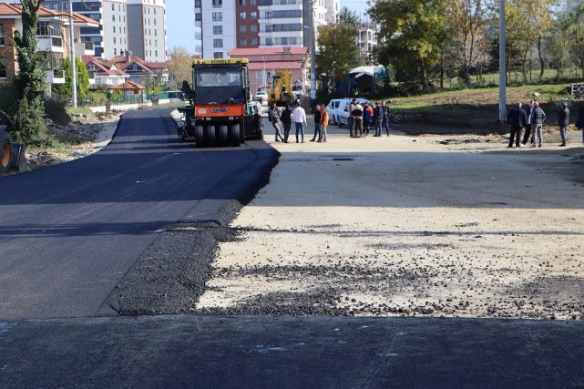 Ordu Ünye'de yolları rahatlatan çalışma