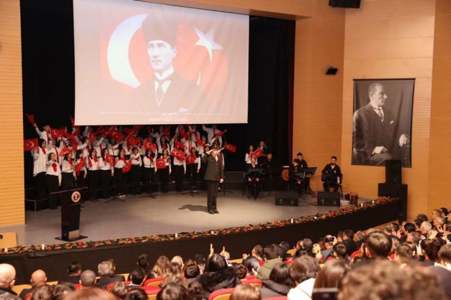 Ordu'da Atatürk'ün ölümünün 84.yılı törenle anıldı