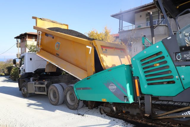 Ordu'da Altınordu ilçelerinde asfalt seferberliği