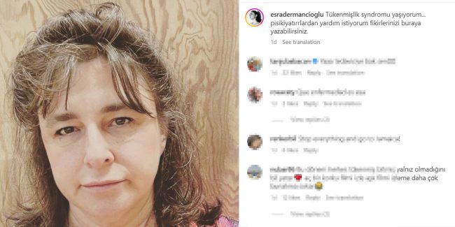 Bir Küçük Gün Işığı dizisinin Ümran'ı Esra Dermancıoğlu tükenmişlik sendromuna yakalandı