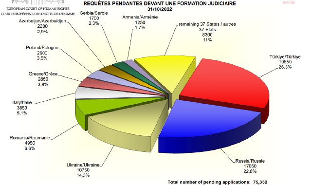 AİHM birincisi olduk: En çok şikayet Türkiye'den