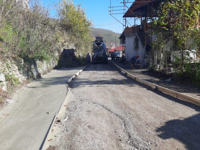 Ordu Büyükşehir Belediyesi durmak bilmiyor! Çalışmalar tam gaz devam