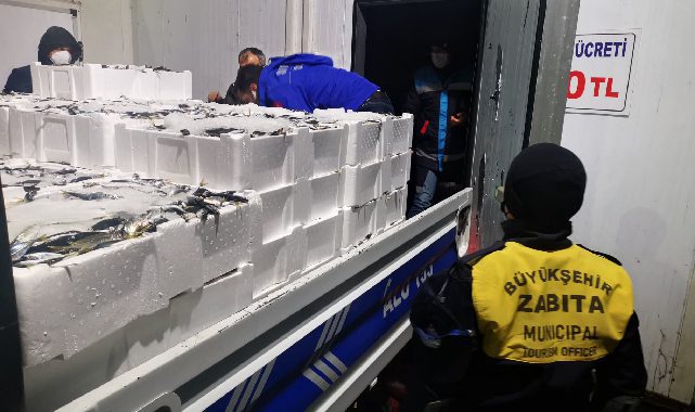 OBB balık tezgalarını denetliyor