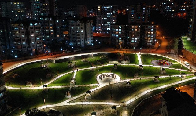 OBB'nin Erguvan Park'ı göz kamaştırıyor