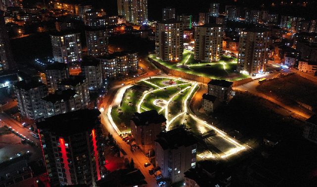 OBB'nin Erguvan Park'ı göz kamaştırıyor