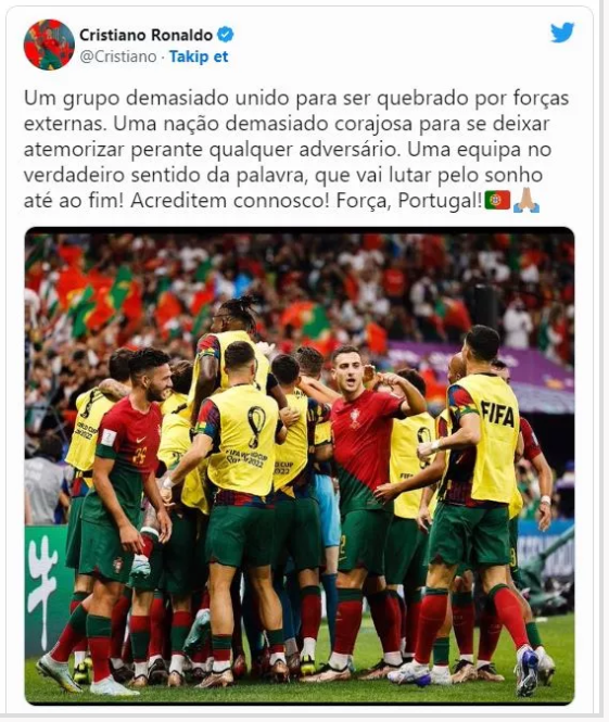 Cristiano Ronaldo'dan iddialara cevap gecikmedi