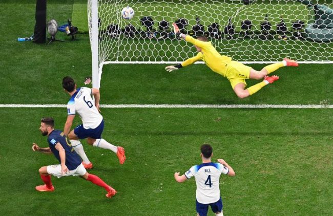 Fransa İngiltere'yi devirdi adını yarı finale yazdırmayı başardı