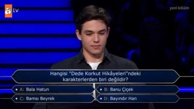Kim Milyoner Olmak İster bir milyonluk soru ve cevabı nedir? Kim Milyoner Olmak İster Batu Alıcı 1 milyonluk soru nedir?