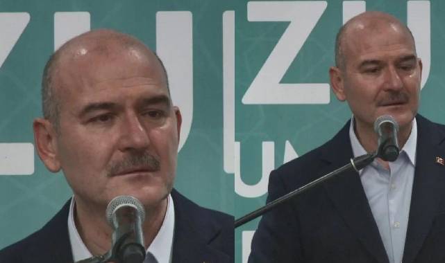 İçişleri Bakanı Süleyman Soylu Erzurum'da açıklamalarda bulundu