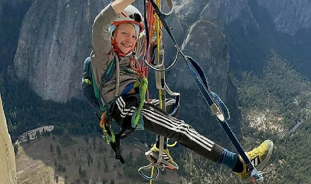 8 yaşında El Capitan'a tırmandı! Sam Baker tarihe geçti