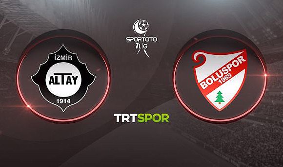 Altay Boluspor maçı canlı izle! TFF 1. Lig TRT Spor Altay Boluspor maçı canlı şifresiz izle