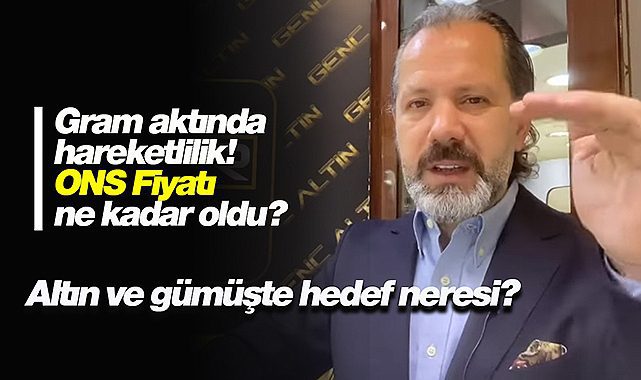 Altın fiyatlarında son dakika hareketliliği İslam Memiş anlattı! Gram altın fiyatı yükseliyor...