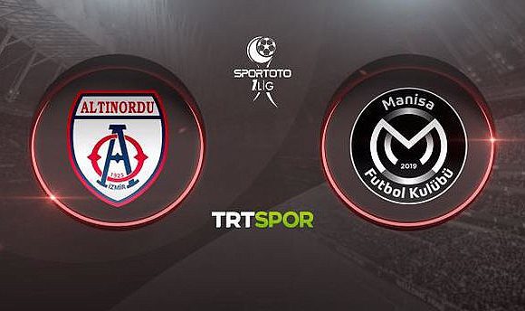 Altınordu Manisa maçı canlı izle! TRT Spor TFF 1. Lig Altınordu Manisa Futbol Kulübü maçı canlı izle