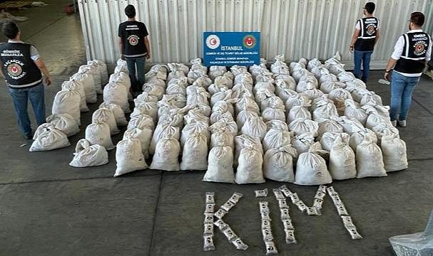 Ambarlı Limanında tarihi uyuşturucu operasyonu