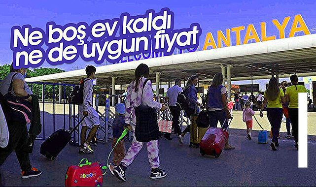 Antalya'yı basan Ruslar ne boş ev bıraktı, ne de uygun fiyat...