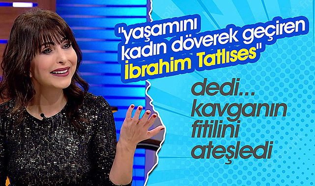 Aslı Şafak, "yaşamını kadın döverek geçiren İbrahim Tatlıses" dedi ekledi...