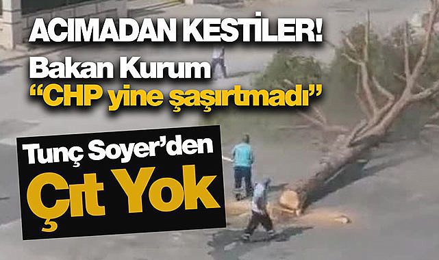 Bakan Kurum: CHP yine şaşırtmadı! Tunç Soyer'den çıt yok...