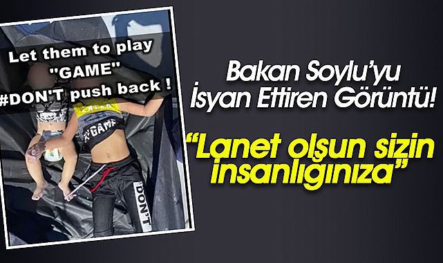 Bakan Soylu,  "Lanet olsun insanlığınıza" diyerek isyan etti
