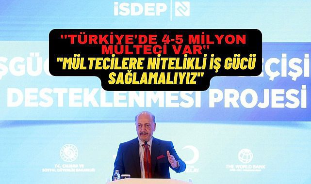 Bakan Vedat Bilgin'den mülteci açıklaması