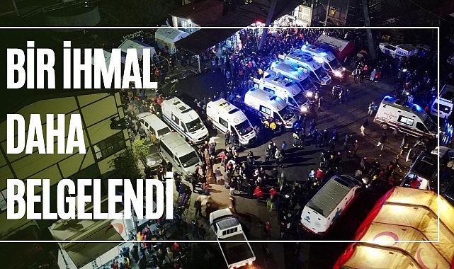 Bartın Maden Faciasında bir ihmal daha!