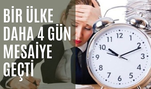 Belçika'da haftada 5 gün yerine 4 gün çalışılacak!