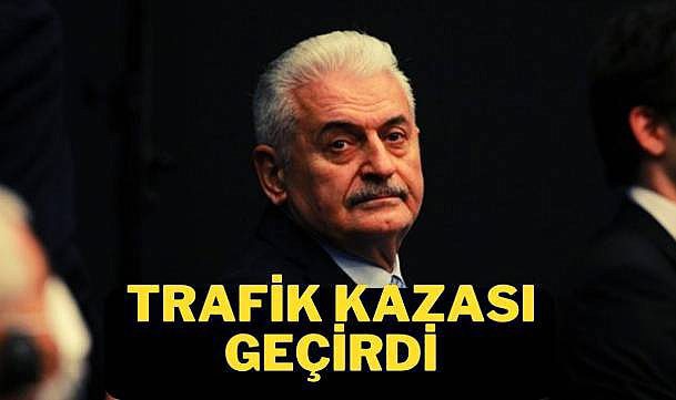 Binali Yıldırım Azerbaycan'da kaza geçirdi
