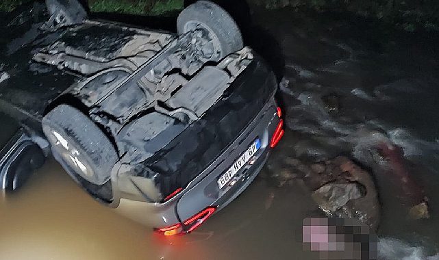 Bingöl'de otomobil dereye uçtu! 3'ü çocuk 7 yaralı
