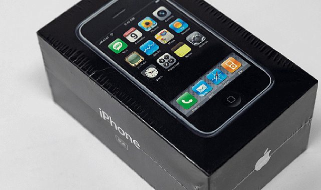 Birinci nesil, kutusu açılmamış iPhone için rekor fiyat! 734 bin liraya satıldı