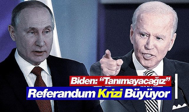 "Biz o referandumun sonucunu tanımayacağız"