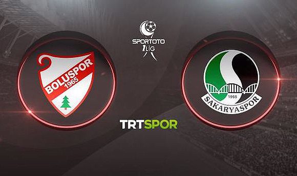 Boluspor Sakaryaspor maçı canlı izle! TRT Spor TFF 1. Lig Boluspor Sakaryaspor maçı canlı izle