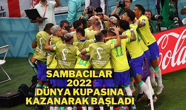 Brezilya Sırbistan'ı 2 gol ile geçti