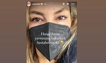 Çağla Şıkel'den üzücü haber! Çağla Şıkel İnfluenza virüsü oldu