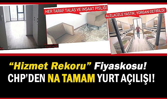 CHP'li Adana Büyükşehir'de Kılıçdaroğlu'ndan "Na Tamam" kız öğrenci yurdu açılışı