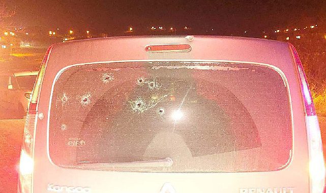 Çorum'da polis aracına ateş açıldı