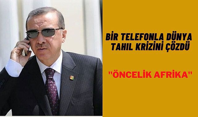 Cumhurbaşkanı Erdoğan:Rusya, tahıl koridoru anlaşmasına geri dönme kararı aldı