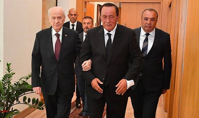 Devlet Bahçeli, Alaattin Çakıcı'yı misafir etti